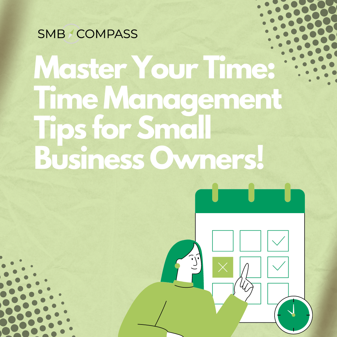 CompassSmb's tweet image. Take charge of your time and watch your small business thrive! Do you have unique time management tips? 

Contact us at 888-853-8922 or info@smbcompass.com with zero commitment. Let&apos;s chat and find the perfect financing solution for your business needs. 📞💻