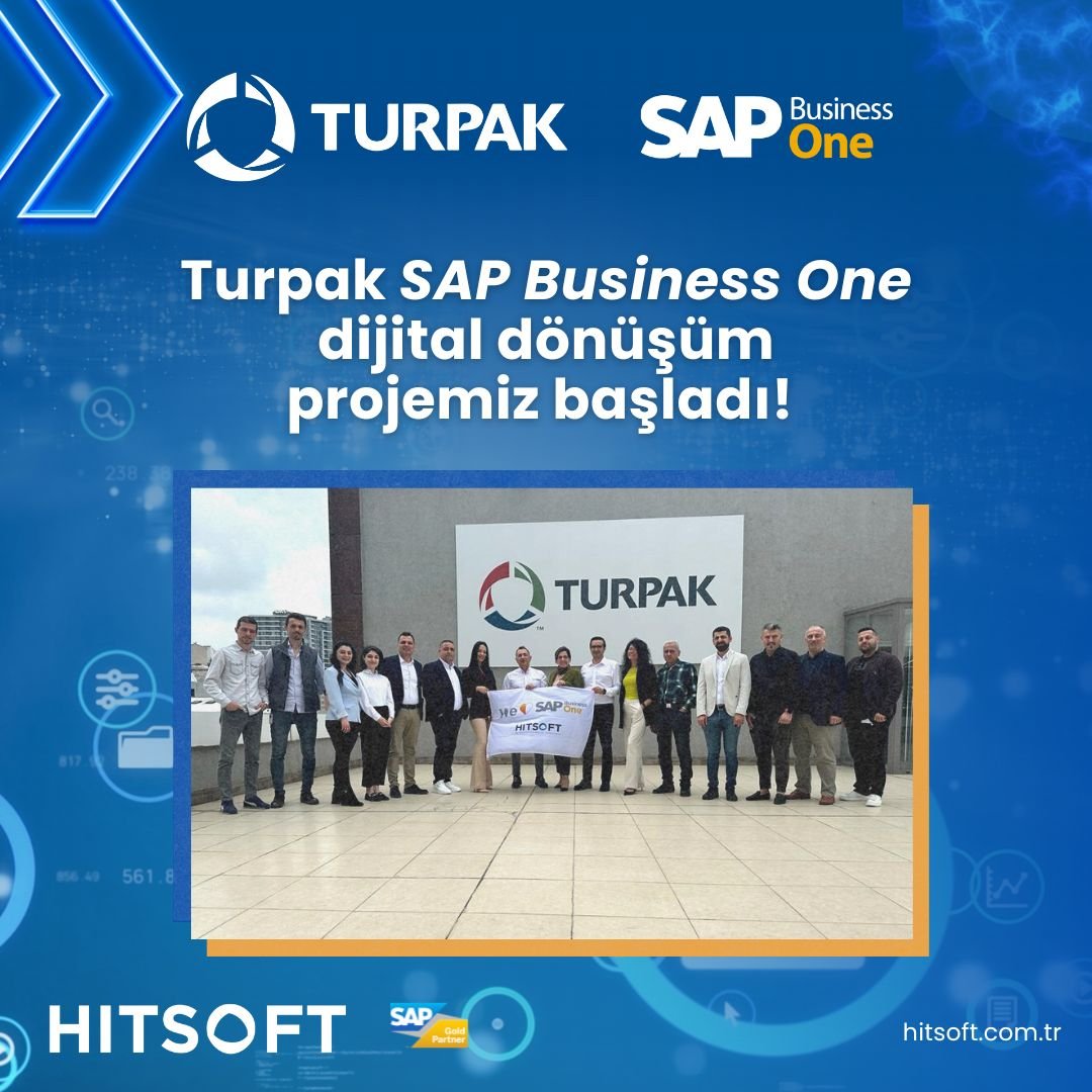 Hitsoft's tweet photo. Turpak’da #sapbusinessone ERP projemizi başlamaktan büyük bir heyecan duyuyoruz! 👏
—
We are very excited to start our #sapbusinessone ERP project at Turpak! 👏
#Hitsoft #TURPAK #sapb1 #sap #saperp #pumpautomation #fuel #automation #erp #digitaltransformation #dijitaldönüşüm https://t.co/cmXldSu1ax