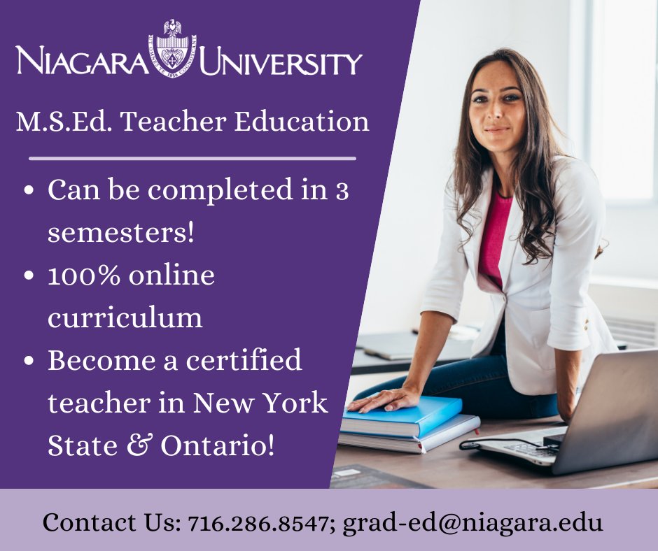 Learn more: niagara.edu/graduate-teach…