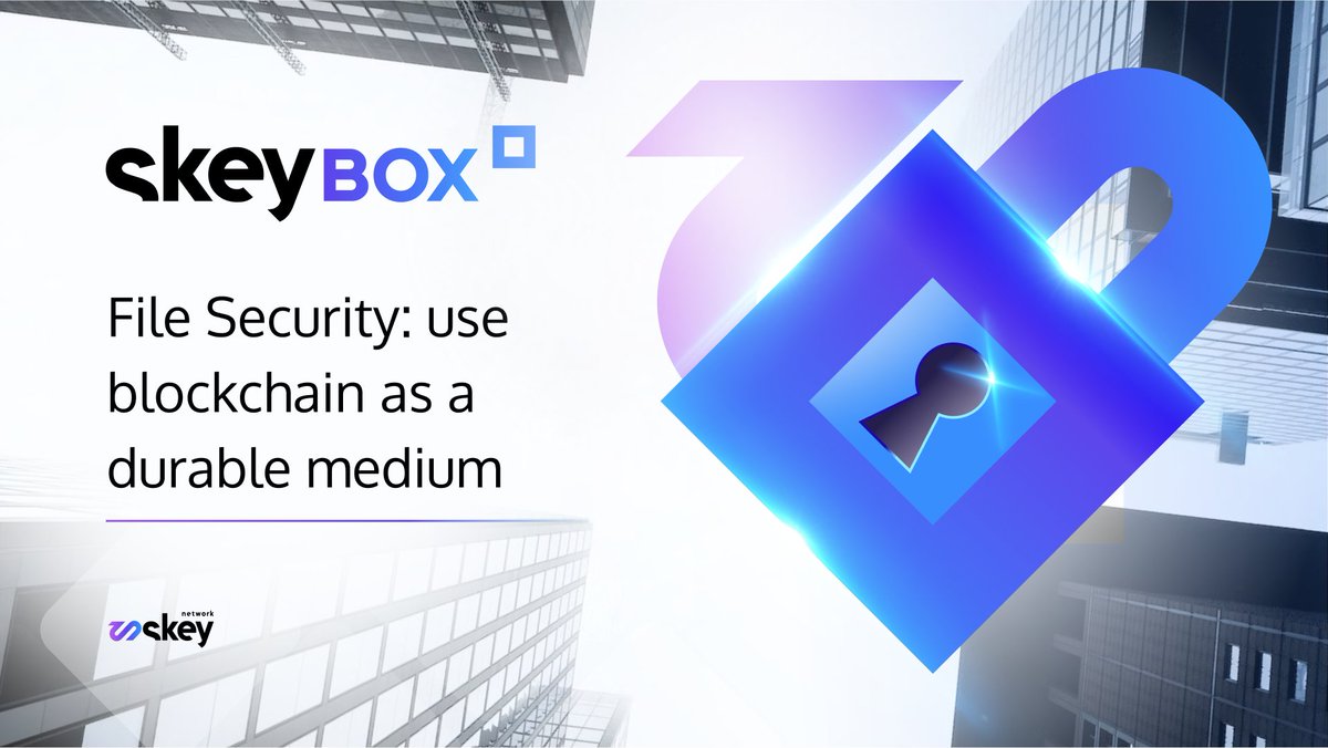 SkeyNetwork's tweet photo. 💼 Introducing the #File #Security Module as a #durable #medium for your company.

🔌 Now, you can #implement the new SkeyBox module and secure files in your business, just like #banks and #financial #industries have done. 
It is as easy and fast as a few clicks!

💡 Discover the SkeyBox File Security Turn-Key Solution and learn more by reading the article below:

https://t.co/qx1Xo5nzJp

Stay at the forefront of innovation, keeping your documents #safe and easily accessible, improve customer satisfaction and reduce #paper consumption

#technology #implementation #company #development
