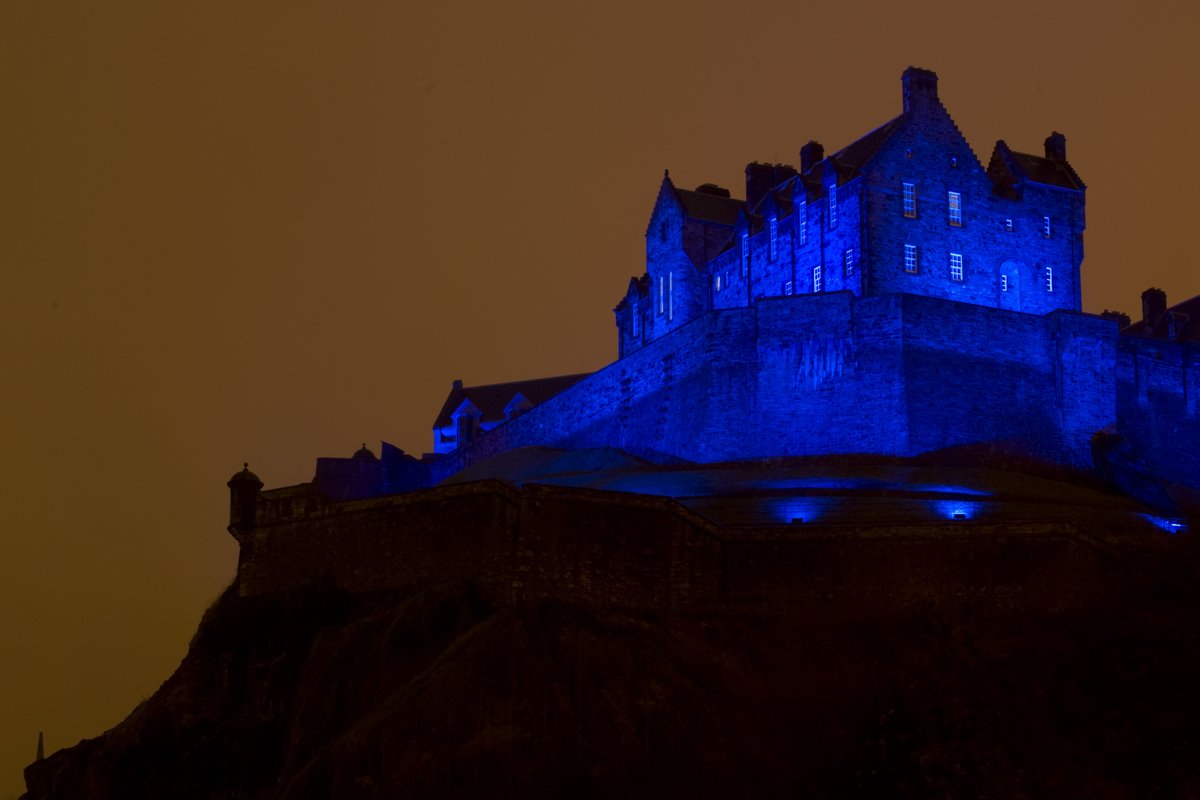 We're commemorating #NHS75 by lighting up the castle blue this evening. 💙

#ThankYouNHS