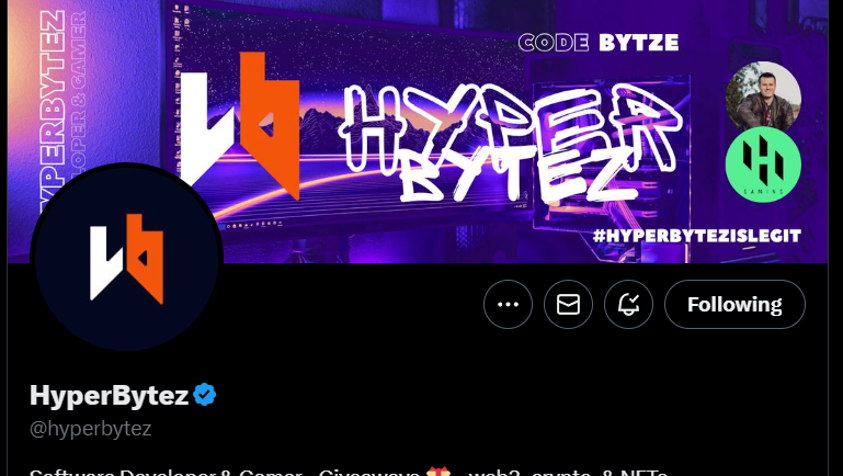BrendaHickSays's tweet photo. @JakezLive @hyperbytez Notis🔔
Liked
Retweeted https://t.co/k6ZZzTnNdv