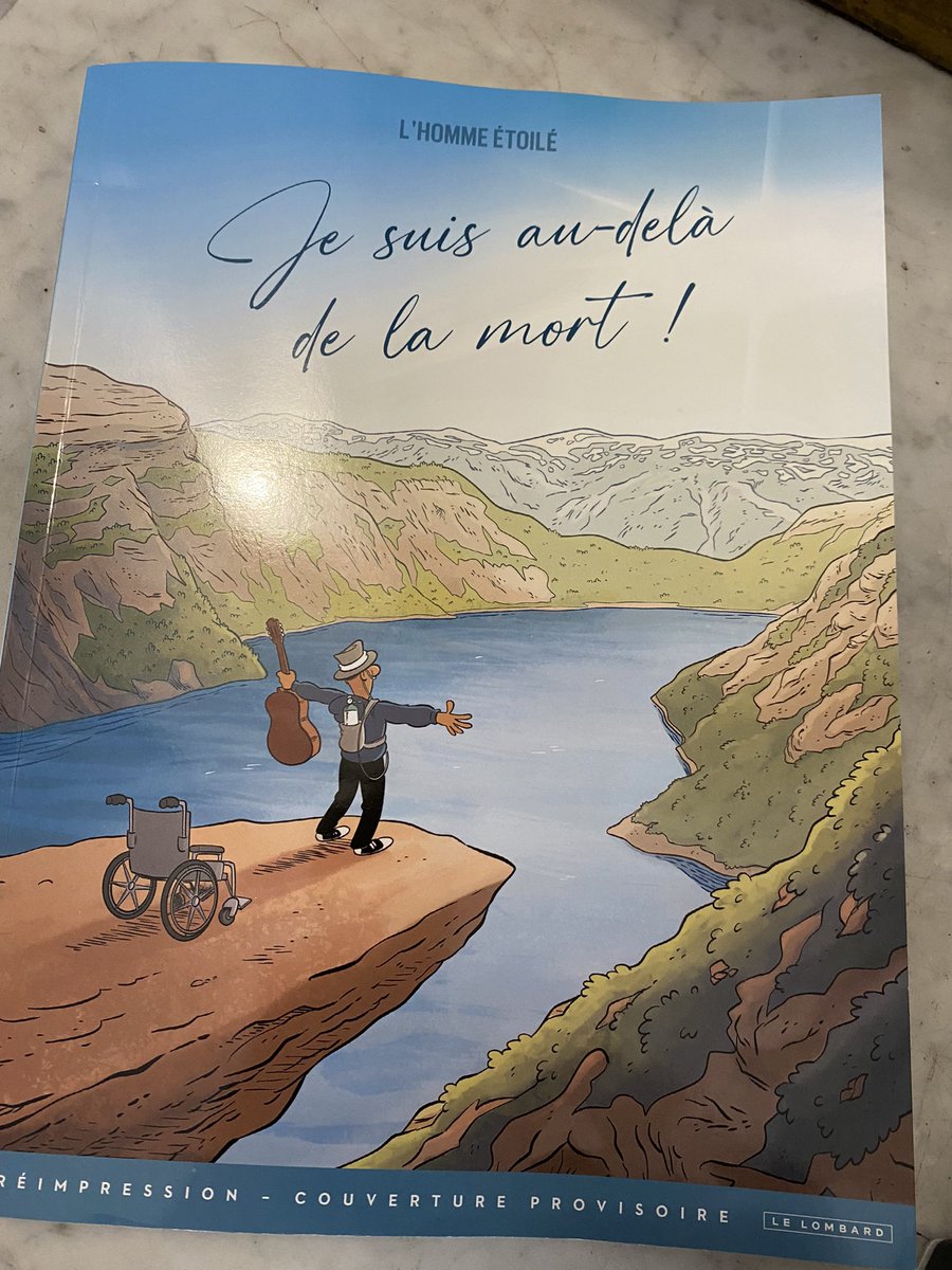 📖 Un grand merci aux éditions <a href="/LeLombard/">Editions Le Lombard</a> pour l’envoi de la bande dessinée « Je suis au-delà de la mort ! » de L’homme étoilé. 
Note de lecture à suivre… 
#BD #Lecture