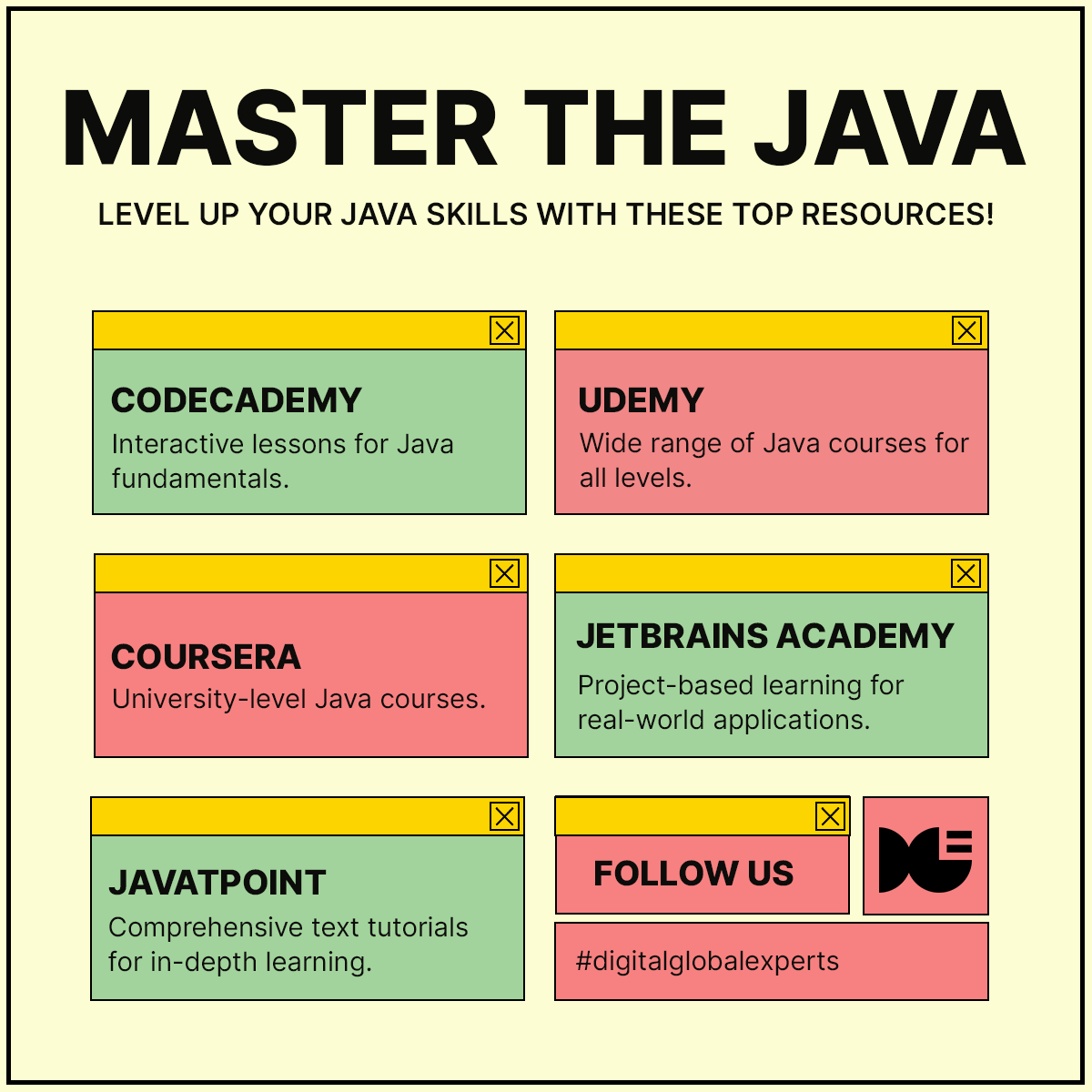 digitalgexperts's tweet photo. Unleash the Power of Java: Master the Code, Level Up Your Skills!

#java #javascript #javadeveloper #developer #softwaredeveloper #webdevelopment #codeacademy #udemy #coursera #jetbrains #Javapoint https://t.co/VNrsudtvWj