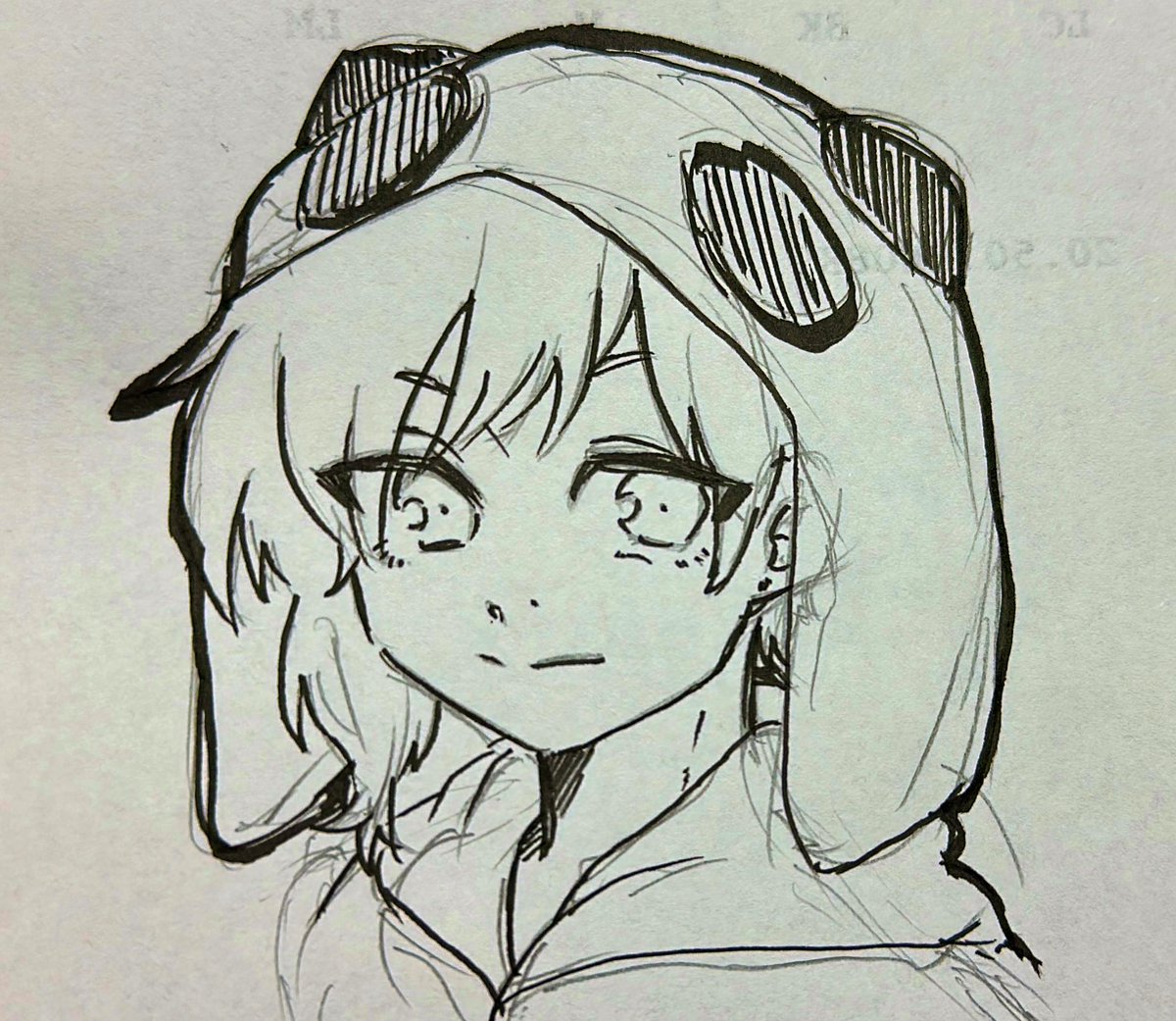 simapi55's tweet image. すごく久々にかいた
絵柄また変わってるな