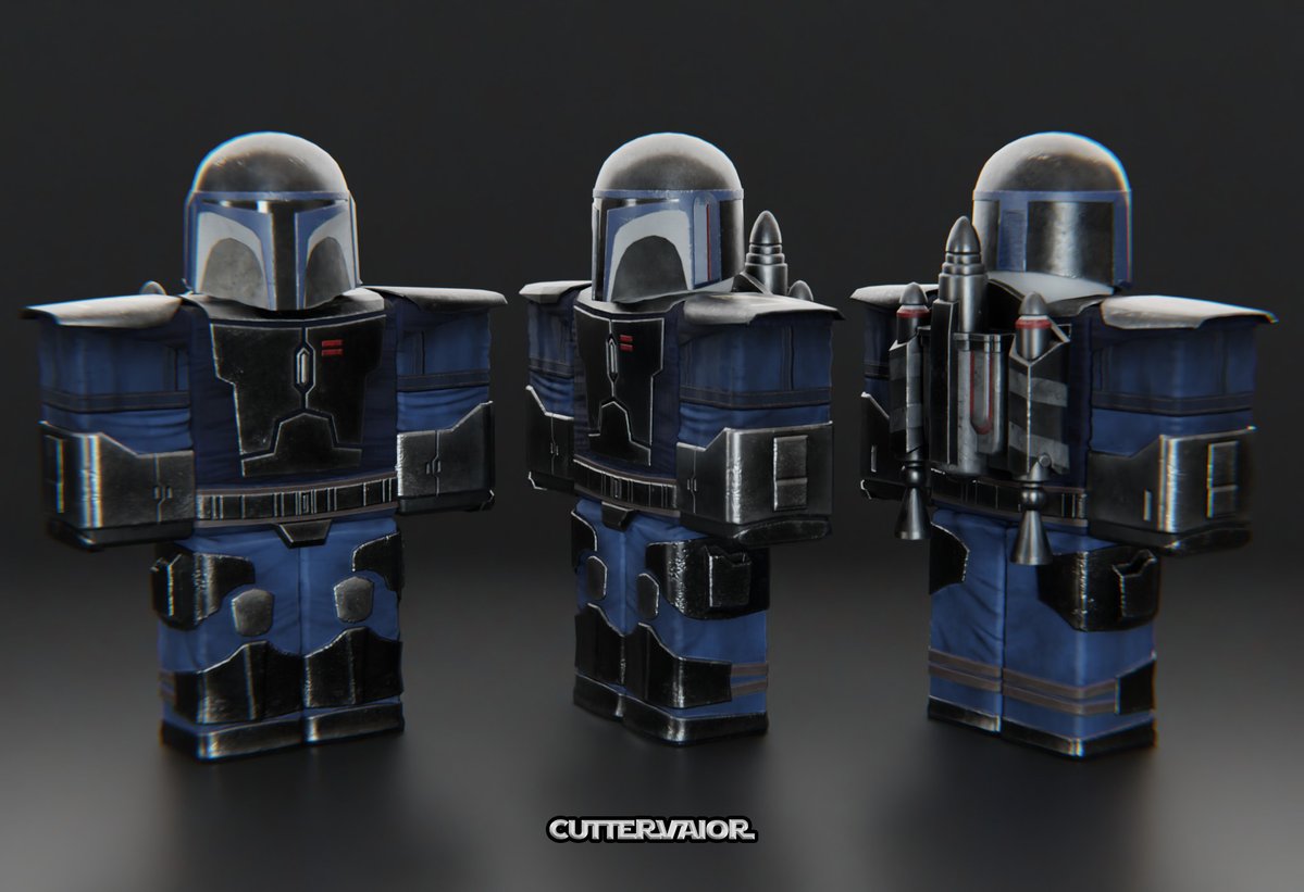 CutterVaiorRBXL's tweet photo. Decided to update the Death Watch morph...
(The previous version is in my profile)
#RobloxDev #Roblox #robloxart #RobloxDevs #3dmodelling #3Dartist #robloxart #gamedev #Blender3d https://t.co/rQocfTNJxw