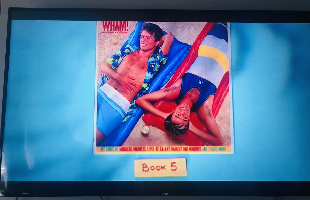MrsGm68's tweet photo. @ajridgeley  loved that your mum made so many scrap books of your career!! what happened to the 40 scrap books??  Have you still got them?  💞#Wham https://t.co/Ua93khAonD