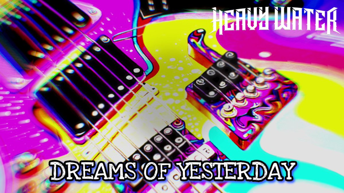 𝗗𝗥𝗘𝗔𝗠𝗦 𝗢𝗙 𝗬𝗘𝗦𝗧𝗘𝗥𝗗𝗔𝗬 💭youtu.be/c4kcSzlRv7w
The title track &amp; first single from our new album out September 29th, available to pre-order now 🤘🏻 🌊
#heavywater #dreamsofyesterday