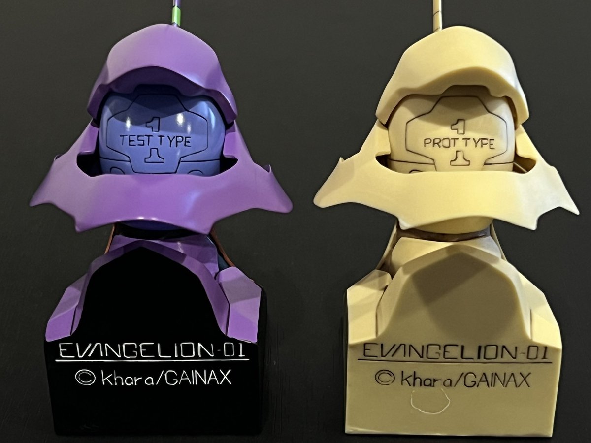 というわけで(？)2個目のエヴァ初号機の公式作画参考模型できました
