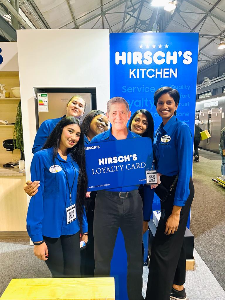 Looks like my @HirschHomestore marketing team is missing me down at the @HouseGardenShow #thehirschskitchen #myhomemyway #houseandgardenshow #trustedsince1979