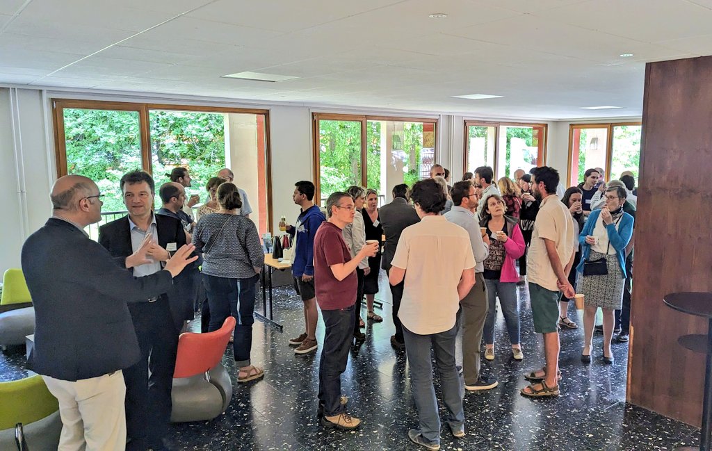Inria_Nancy's tweet photo. 🌿 Lancement des journées nationales @Inria @INRAE_France ! Un événement pour mettre en avant les projets communs entre nos deux instituts, favoriser les rencontres et les collaborations nouvelles dans le #numérique, la biologie, l'agronomie et l'écologie. 🤝 https://t.co/2VYzZWWaQF