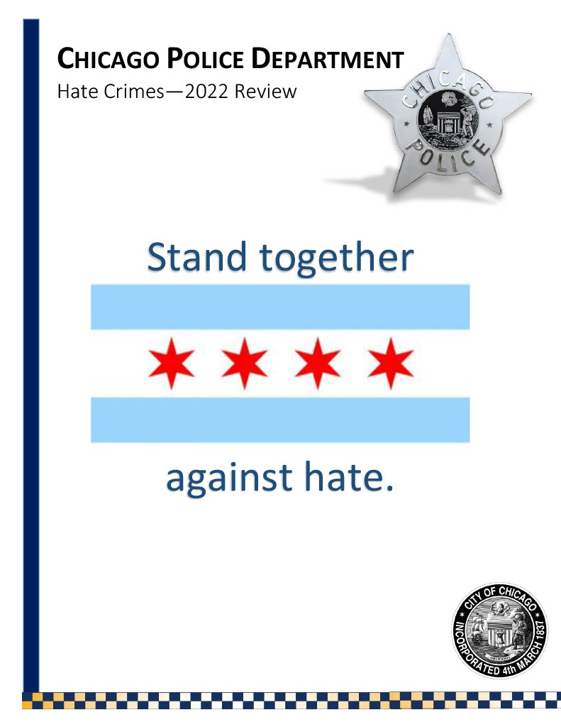ChicagoCAPS16's tweet photo. The 2022 Annual Report, 2022 Annual Use of Force Report, and the 2022 Annual Hate Crimes Report can be found at: 
Annual Report: https://t.co/QXQiCDRJ4u
Annual Use of Force Report: https://t.co/ZOa5m0L6zJ
Annual Hate Crimes Report: https://t.co/seVqJqo385 https://t.co/oCPBp8IXu4