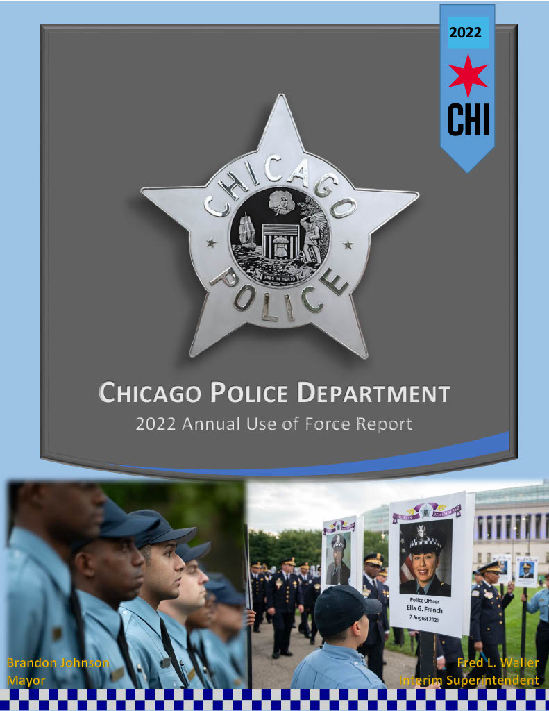 The 2022 Annual Report, 2022 Annual Use of Force Report, and the 2022 Annual Hate Crimes Report can be found at: 
Annual Report: bit.ly/3JGXiMv
Annual Use of Force Report: bit.ly/3JCdxKU
Annual Hate Crimes Report: bit.ly/3NyY0wm