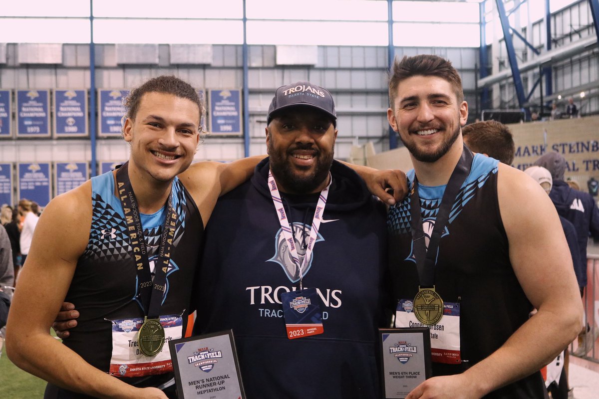 Congratulations to Conner Tordsen and Treshawn Roberts for being named co-recipients of the DSU Athletics Outstanding Male Athlete of the Year honor! 

This makes 17 straight years that a male DSU XC or Track &amp; Field has been awarded that honor!