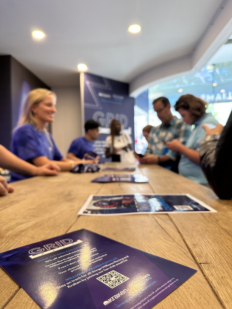 krakenfx's tweet photo. Day 3 of the @williamsracing Fan Zone is underway🔥 

Stop by to collect your FREE grid pass and for your chance to meet @alex_albon at 5PM! https://t.co/VhFRkvu6bZ