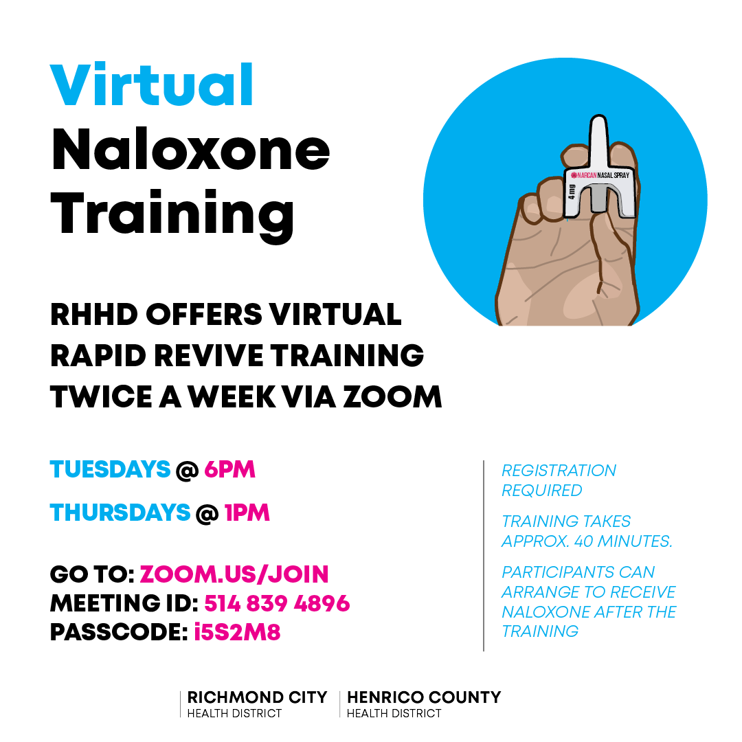 RHHD offers FREE naloxone training in person or on zoom! Learn how to recognize and respond to an opioid overdose using naloxone. Training takes approximately 20 minutes.

Learn More: rhhd.gov/overdose-preve…