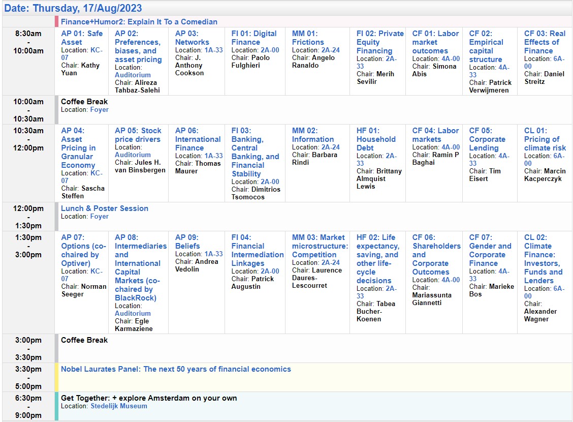 European Finance Association on Twitter: 