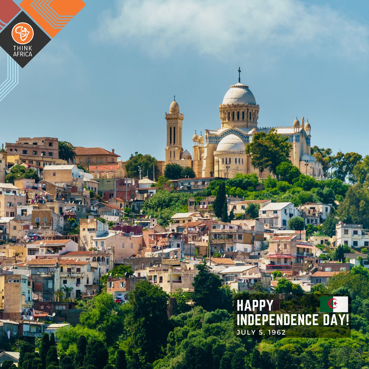 Happy Independence Day Algeria! 

Ever heard of Notre-Dame d'Afrique? A symbol of religious coexistence in the capital, Algiers. Its apse reads "Our Lady of Africa, pray for us and for the Muslims."