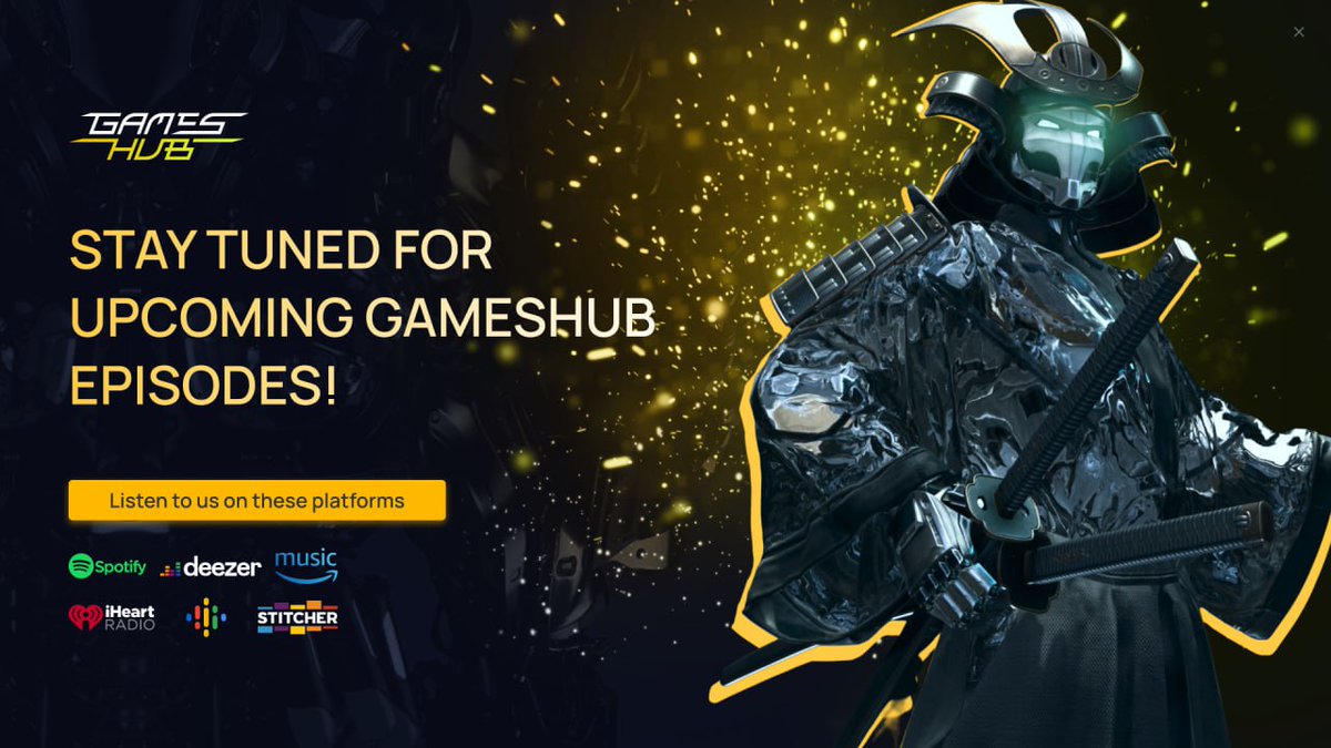 gamespad_vc's tweet photo. ๐พ Dear GamesPad Community!
๐ Join exciting bi-weekly discussions about #GameFi, #NFT, and #metaverse with top industry experts, investors, and other remarkable personalities with #GamesHUB!
โก๏ธ Check out the previous episodes and recaps here: https://t.co/nRdtOToDAQ
๐ค Did you watch the latest episode with @MeeZeesGames from Spawn Point Media, where we discussed the #Web3 #Gaming in the #VC space?
๐ฅ Check it out on YouTube: https://t.co/ASspbgRlPB
#GamesPad $GMPD
