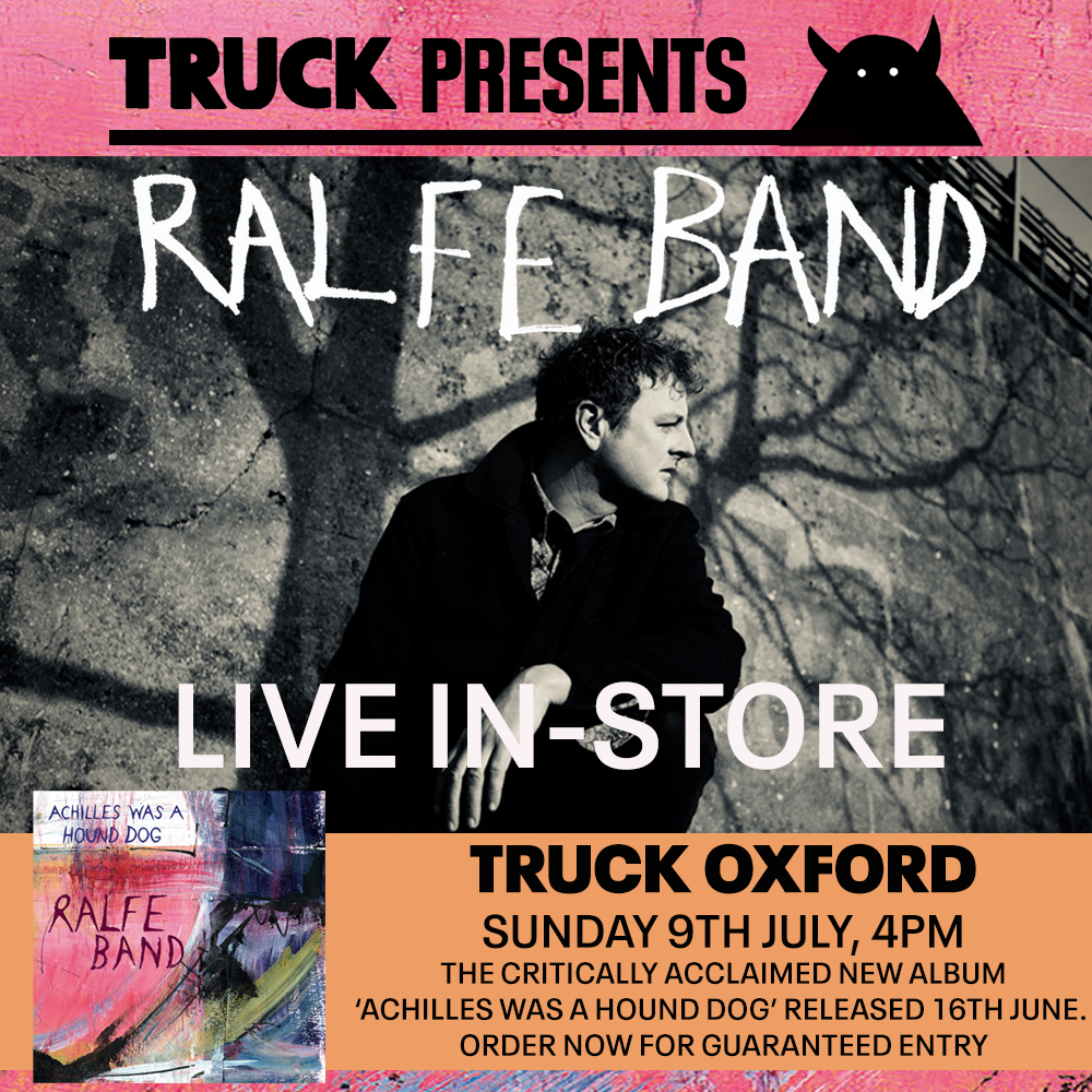 In-store gig on Sunday 4pm at our favourite @TruckOxford We're playing in duo formation..Come and grab a slab of vinyl