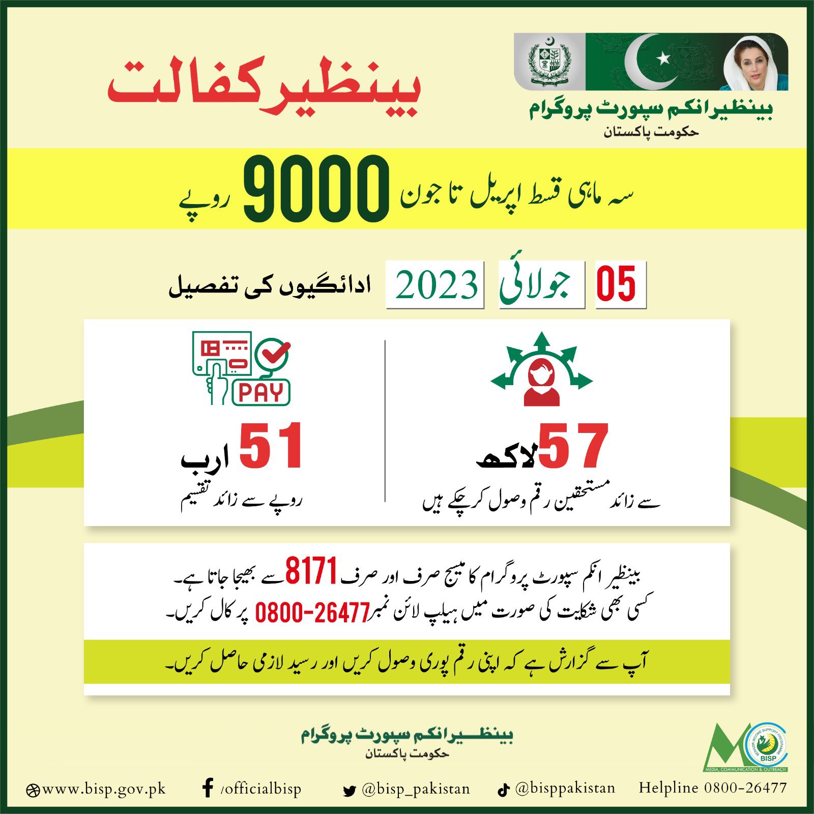 Benazir Income Support Programme on Twitter: 