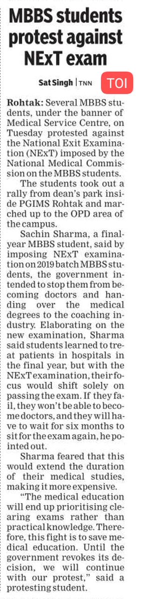 samrathPal04's tweet photo. Say no to #NEXT
Repeal the decision of imposition of NExT on final year MBBS students in mid-session
- MSC
#nonextfor2019batch
#cancelnext
#savemedicaleducation
#SayNoToNEXT
#MSC_CC
@NMC_IND @medicaldialogs @MoHFW_INDIA @PMOIndia @MSCcc1977 @NAF_NMC https://t.co/ErZCY7xtpK