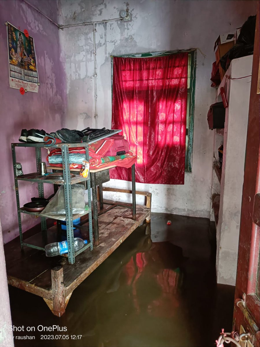 Indian__doctor's tweet photo. This is Hostel of DARBHANGA MEDICAL COLLEGE #Bihar 

Due to just Starting of rainy season, the whole hostel has submerged in water,
Students are living like Aquaman!!
 
Should @NMC_IND not be conducted  Inspections for equal infrastructure of all India students?
#NONEXTFOR19BATCH https://t.co/Z2YvitzifR