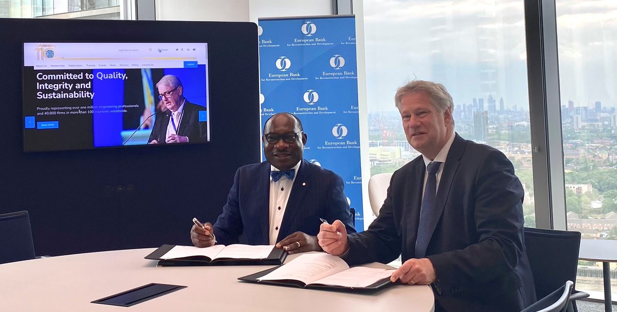 Exciting News! We are delighted to announce that FIDIC has renewed and expanded its key agreement with the European Bank for Reconstruction and Development - <a href="/EBRD/">The EBRD</a> 
Under this new five-year agreement, EBRD will continue to utilise FIDIC's major standard #construction contracts