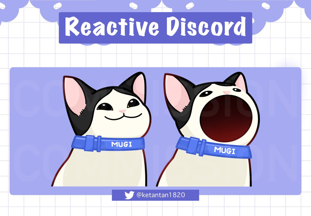 Ketantan1820's tweet photo. 🌙 Reactive Discord 🌙
Thank You For Your Commission ^^
Commission At Facebook
#Commission #twitch #emotes #reactivediscord #artidn #zonakarya
@CmsnArtist_Id @cmsn_ART https://t.co/cJ11oXlvfC