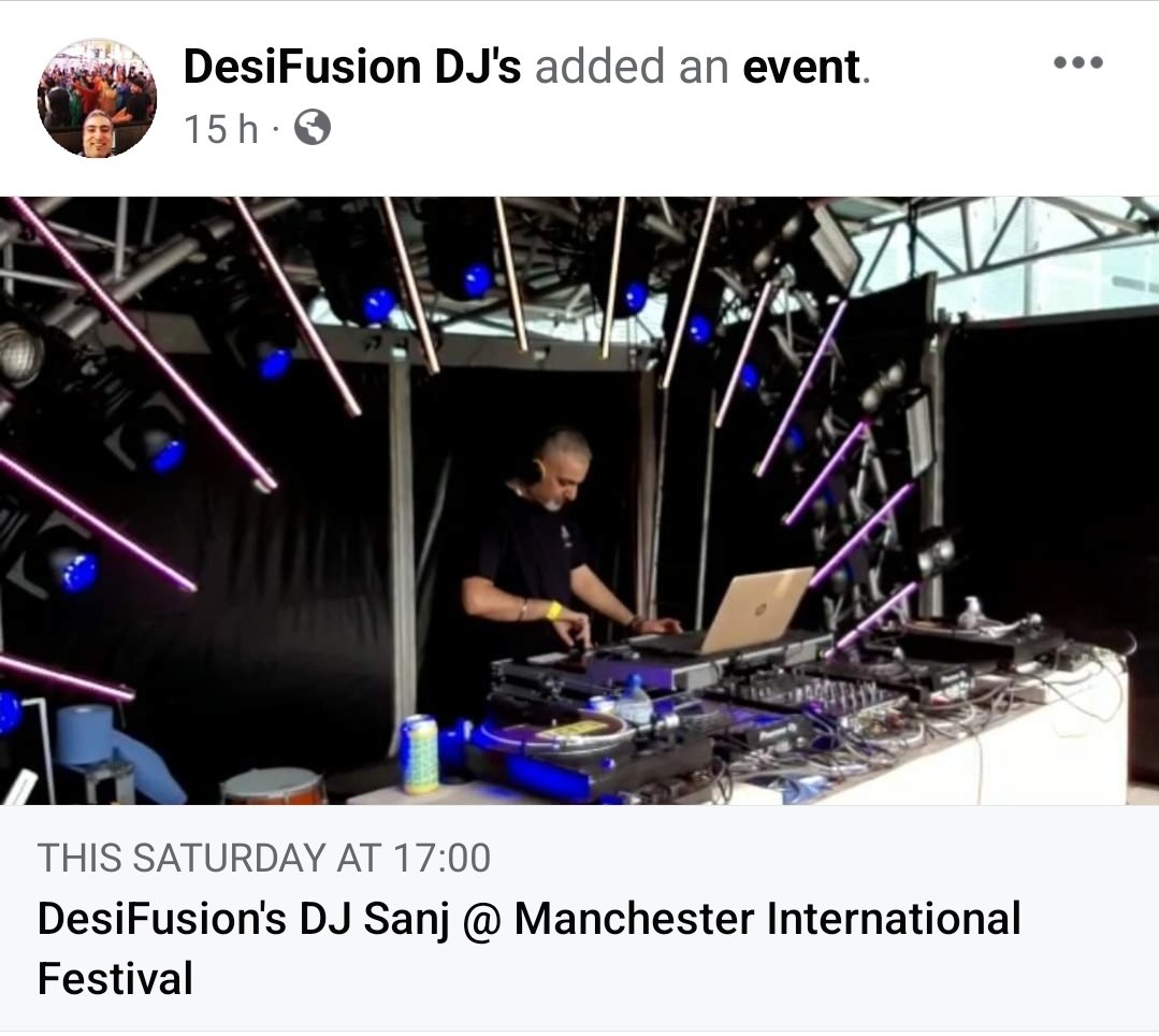 desifusiondjs's tweet photo. Catch me performing live at the brand new Factory International, Manchester, as part of Manchester International Festival 2023. https://t.co/Apv17MmD9I