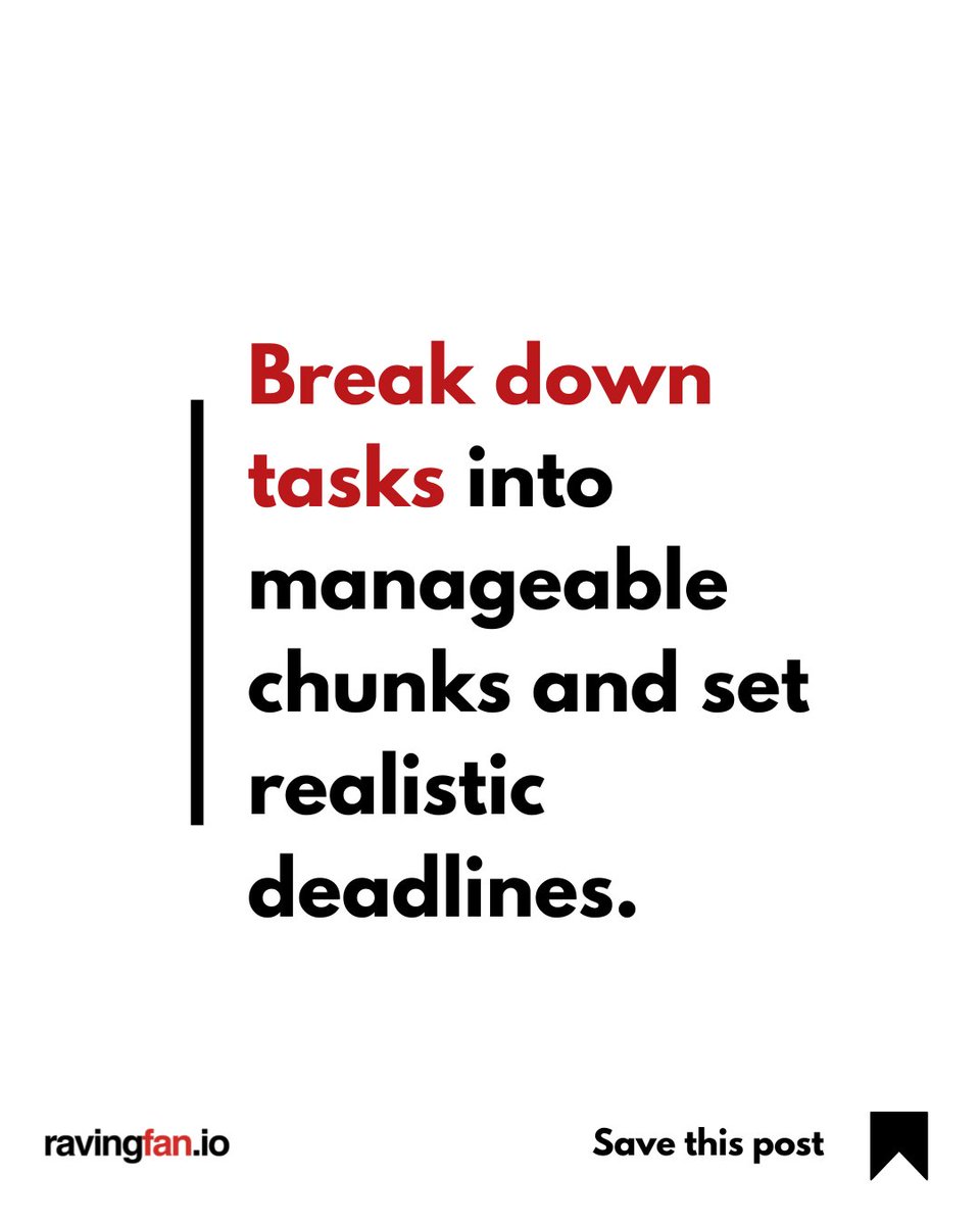 Master the art of productivity! 🎯💪 Break tasks into bite-sized chunks and set achievable deadlines. Watch your productivity soar! #ProductivityHacks #TaskManagement #AchieveGoals 🚀✨ Share your favorite productivity tip in the comments below. Let's learn from each other a ...