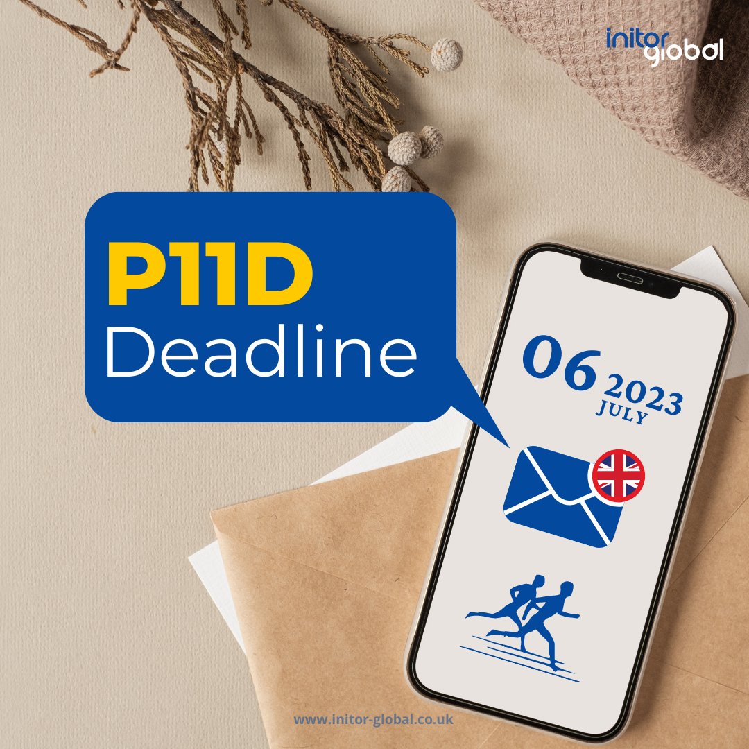 𝐓𝐡𝐞 𝐏11𝐃 𝐝𝐞𝐚𝐝𝐥𝐢𝐧𝐞 𝐢𝐬 𝐟𝐚𝐬𝐭 𝐚𝐩𝐩𝐫𝐨𝐚𝐜𝐡𝐢𝐧𝐠 ⌛

Just a gentle reminder that the P11D deadline for the 2022-23 tax year is 6 July 2023.

#payroll #payrollservices #payrollprocessing #payrollbusiness #outsourcedpayroll #employeepay #employeepayroll