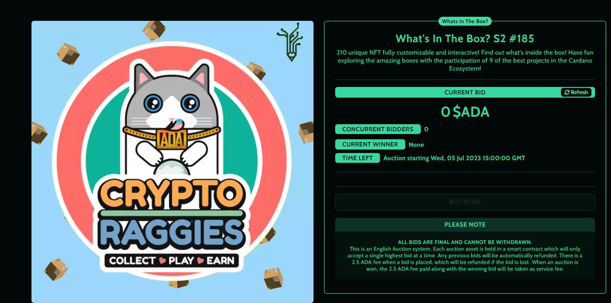 Look what I found!!!
<a href="/CryptoRaggies/">CryptoRaggies 😸</a> 

cryptoraggies.io/ragalley/aucti…