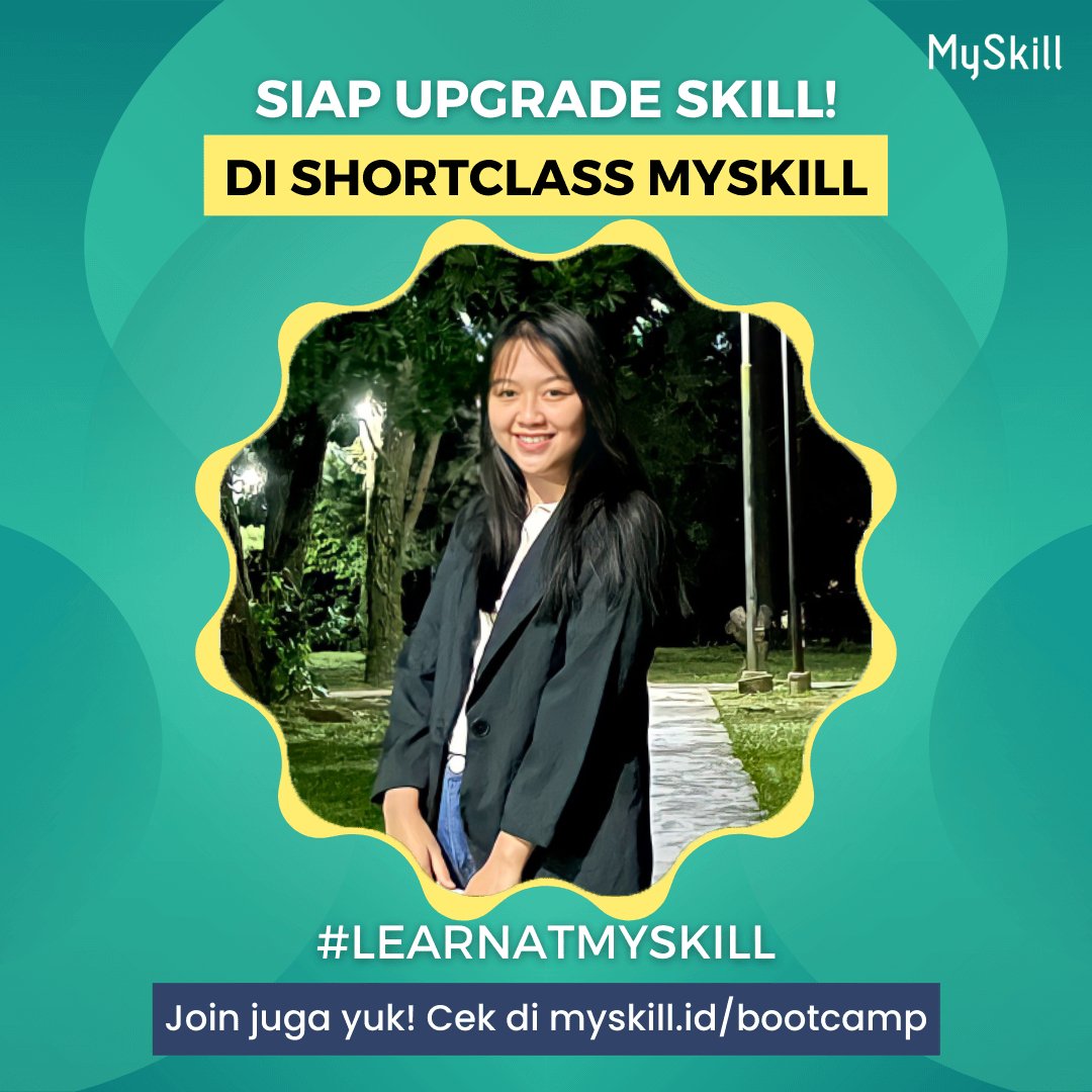 sprkleeaw's tweet photo. Halo! Aku Zusana Korompis dan aku siap untuk #learnatmyskill di kelas Short Class UI/UX : Figma For UI/UX. Kelas ini gratis loh dari @myskill.id, dan kamu juga bisa ikutan dengan klik tautan https://t.co/uQjDys71sZ. 

Sampai ketemu di kelas yaaa!
#myskill #myskill.id #shortclass https://t.co/ZP20jR5hoh