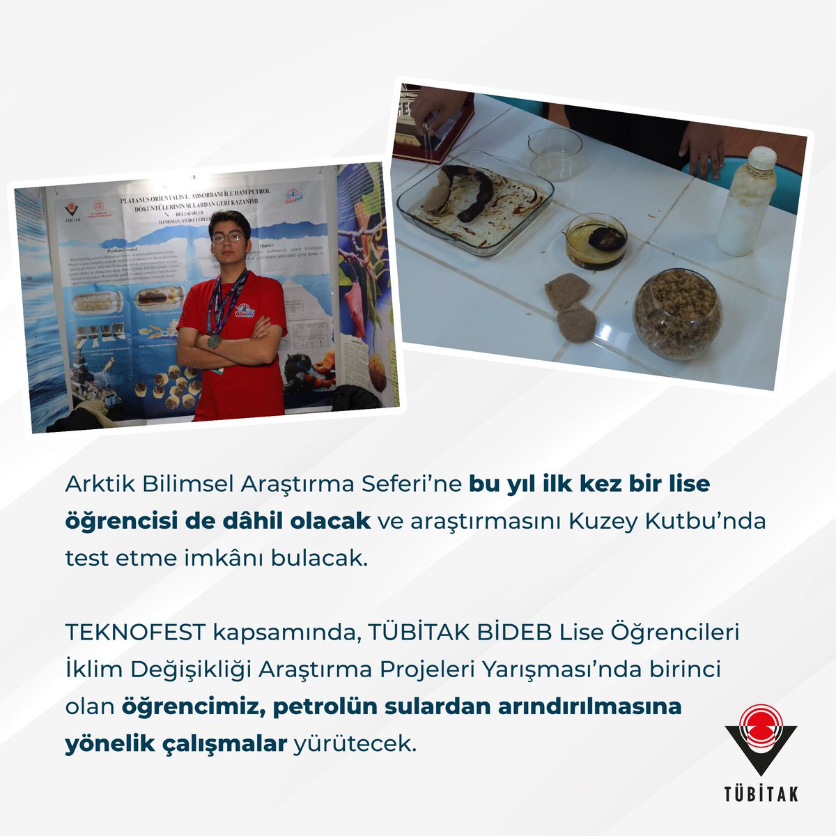 Arktik’e 3⃣'üncü Sefer! 🐻‍❄️❄️

🏔️ Türk bilim insanları, Üçüncü Arktik Bilimsel Araştırma Seferi kapsamında, gezegenimizin bilinmeyenlerini keşfetmek üzere Kuzey Kutbu'na yola çıktılar.

🔎 9 Türk, 3 yabancı bilim insanının yer alacağı seferde, 14 bilimsel proje üzerinde