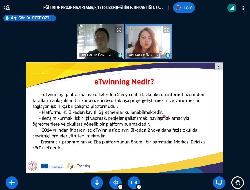 ✔️Öğretmen adaylarıyla buluşarak eTwinning, Geleceğin Sınıfları (Future Classroom Lab-FCL), Erasmus+, TÜBİTAK projeleri hakkında tecrübelerimizi paylaşıyoruz.