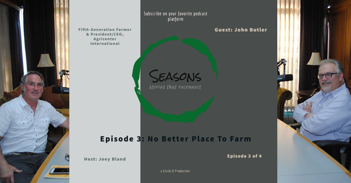 In episode 3, @Agricenter_Intl President/CEO, John Butler, discusses the versatility of the Mid-South Region and advantages of being able to grow any type of crop. lnkd.in/eCWfWRrh #soils #cashcrop #specialtycrops #midsouth #farming #land