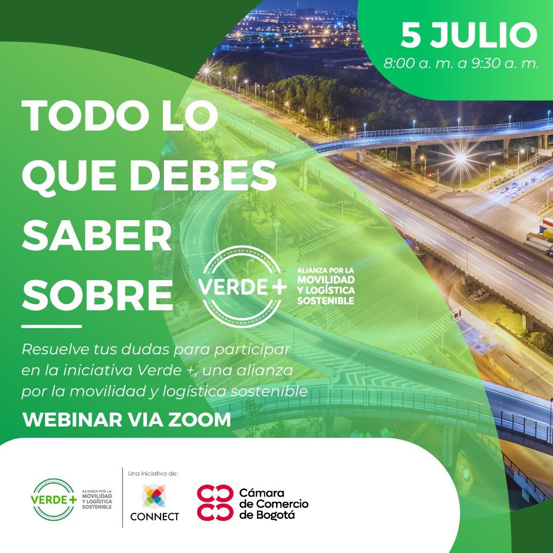 mariofontalvof's tweet image. ¿Quieres impulsar tu empresa o startup de logística y transporte hacia un futuro más sostenible? Acompáñanos hoy 5 de julio a las 8 am y conoce cómo puedes ser parte del cambio hacia una ciudad más verde y sostenible. Inscríbete aquí: lnkd.in/ee9cJC3j #clusterlogistica