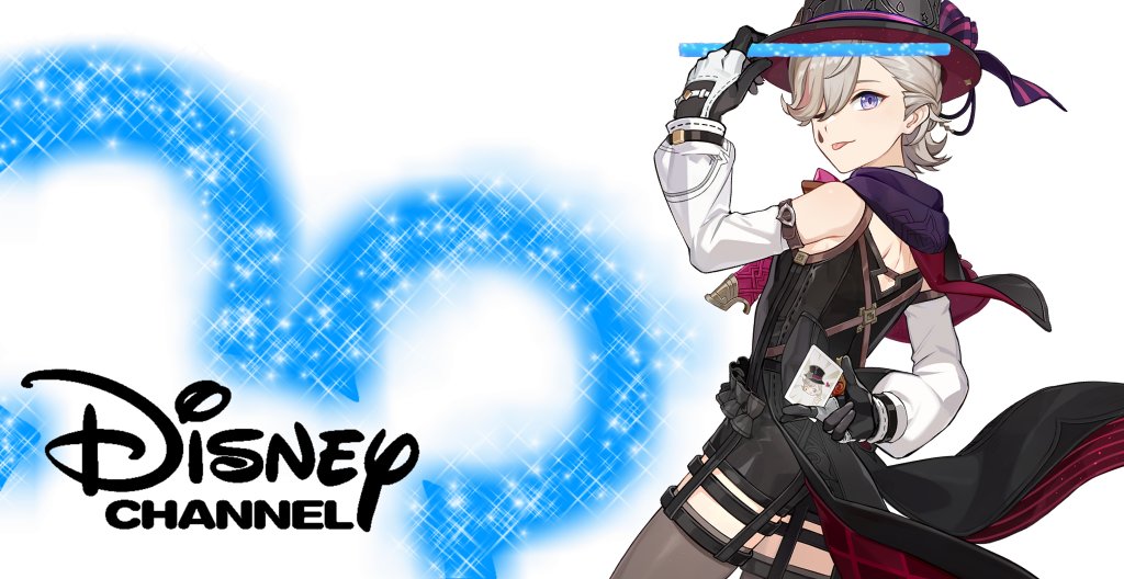 ㅤ 
 ㅤ
hi, i'm lyney from lyney&amp;lynette's show, and you're watching disney channel .
ㅤ 
 ㅤ