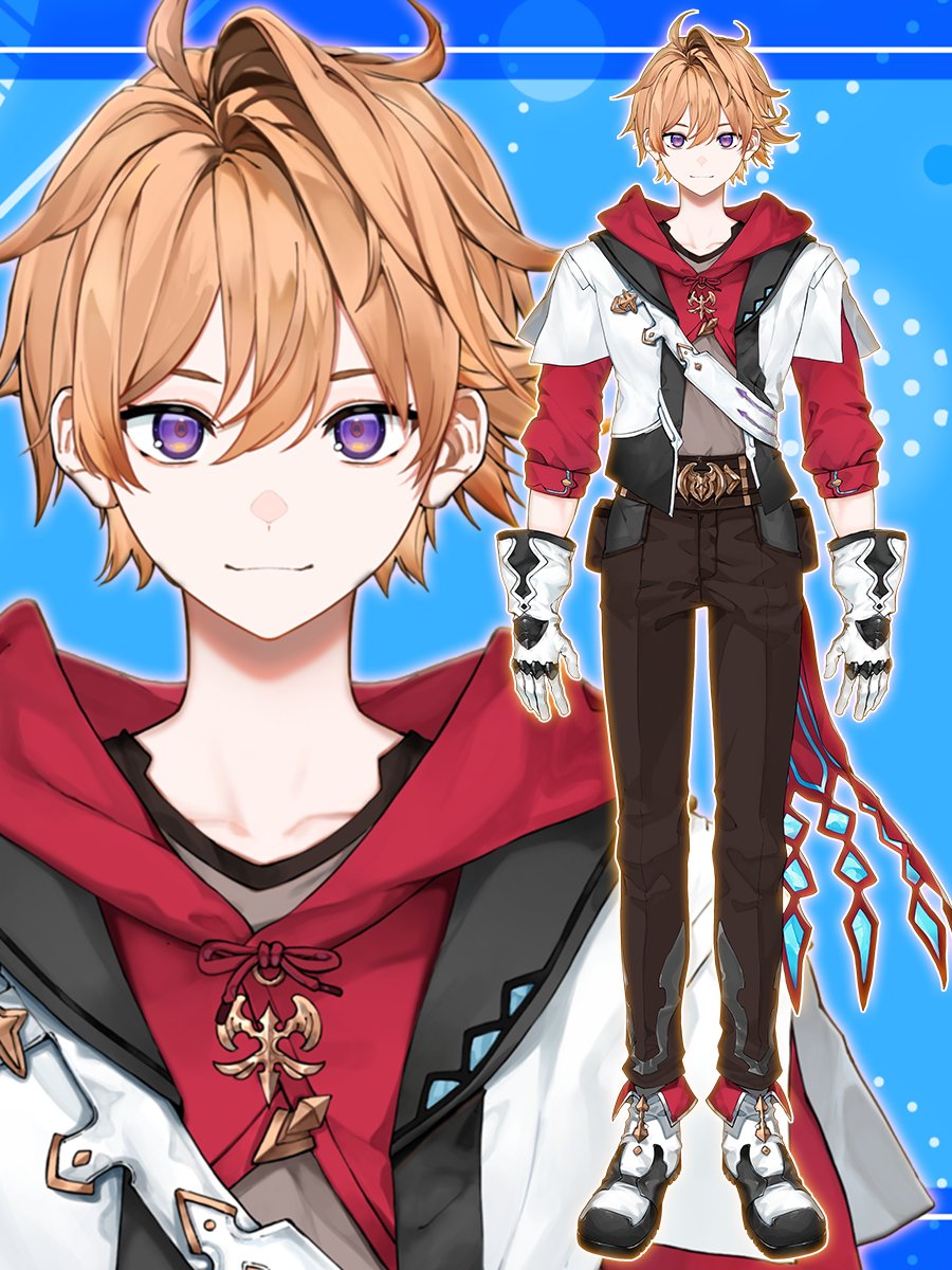 hero_hiro128's tweet photo. ╭━━━━━━━╮

 🔥#立ち絵公開🔥

╰━━ｖ━━━━╯

声🎤と笑顔✨で元気をお届け⁉️
貧乏ヒーロー、緋色ヒロです‼️

企業Vとして活動を始めたけど、だからって伸びる訳じゃないのがこの世界。

今はまだ小さな火種だけど、絶対に大きくなってみせる‼️

#Vtuber準備中 #7月のVTuberフォロー祭り https://t.co/MyTjEpZZJ4