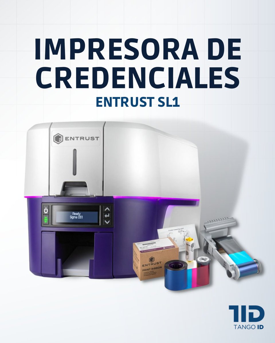 tangoid's tweet photo. La Impresora de Tarjetas SL1 de Entrust Datacard llegó para revolucionar el Mercado de Identificación🙌 Imprimir tarjetas nunca ha sido tan fácil: Obtenga la flexibilidad de emitir una identificación física (tarjeta) y una identificación digital al mismo tiempo.
#TangoID https://t.co/p96epDhO3S
