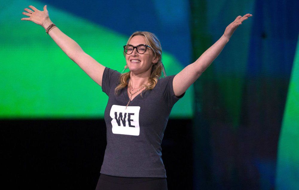 This month's Speech Club will be in 3 weeks time, on Wed 26th July, when we'll be watching and discussing actress Kate Winslet's  speech about body image to a WE Day event in 2017.
Tickets are free, we meet on Zoom at 6pm and finish by 7pm. Register now on speech-club.co.uk