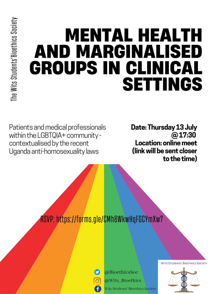 Wits Bioethics Soc tweet media