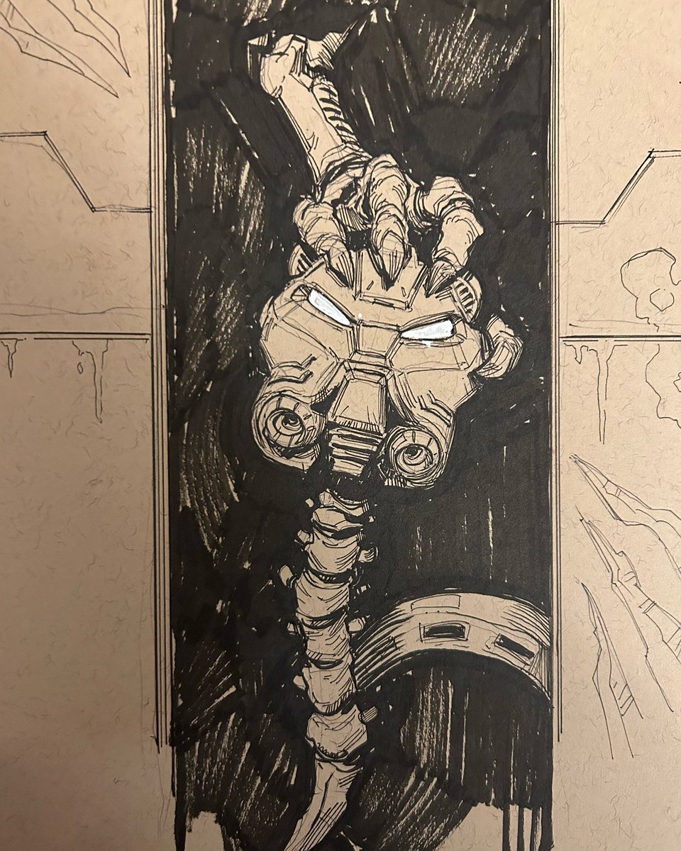 Sad little space marine