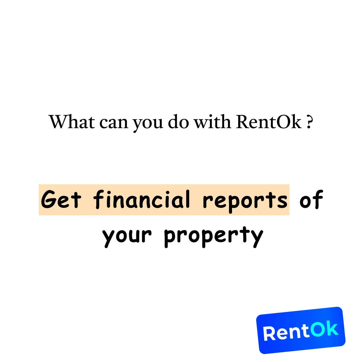 rentokofficial's tweet image. Financial reports of your rental business... 
Download from RentOk..

#RentingAasanHai #Smartproperty