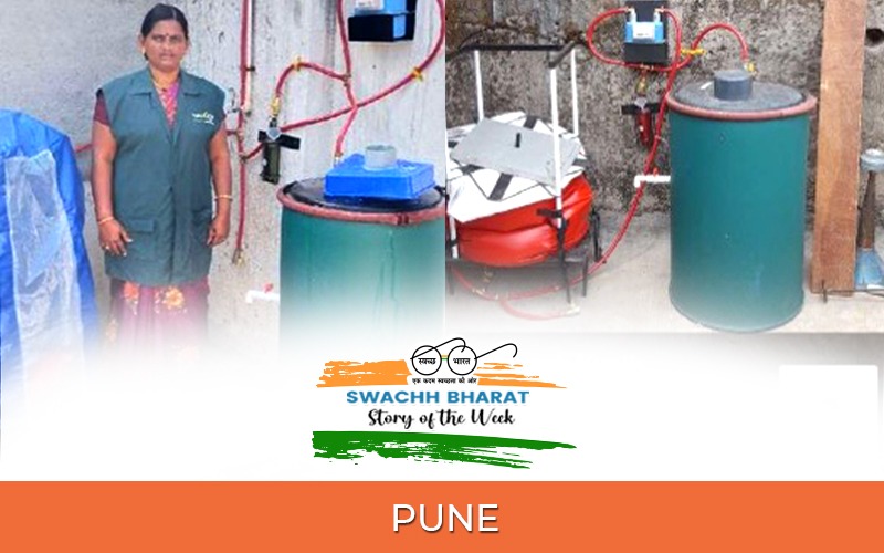 .@PMCPune leads the way in sustainable waste management in informal settlements! Biomethanation units are now converting waste into energy, curbing CO2 emissions along the way. Read sbmurban.org/transforming-u…. 
#IndiaVsGarbage #StoryoftheWeek