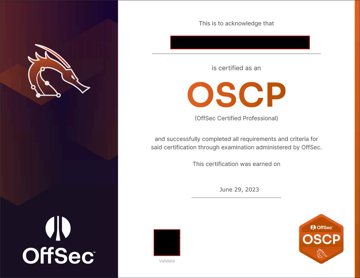 SecurityNoob's tweet photo. Day 159
Submitted the report for review after pulling an allnighter to finish it

Day 160 - 162 
Anxiously waited for the results, spending my time away from screen

Day 163 
Finally got confirmation via mail that I passed!

#100DaysOfHacking #OSCP https://t.co/XMoAuX3A3e