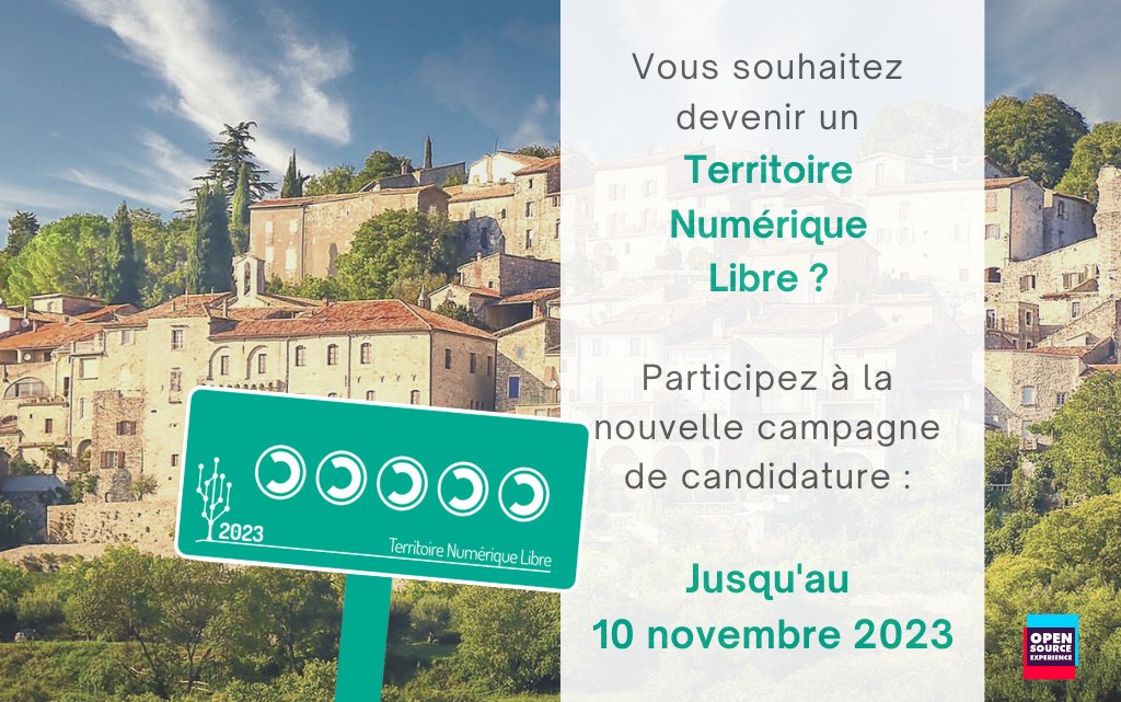 📢 Vous pouvez désormais commencer à renseigner votre candidature au label #TNL2023 grâce à la plateforme Démarches Simplifiées de <a href="/ADULLACT/">ADULLACT</a>
cc <a href="/aprilorg/">April</a> <a href="/afulorg/">aful.org</a> <a href="/cnll_fr/">CNLL</a> <a href="/naos_cluster/">Nouvelle-Aquitaine Open Source</a> <a href="/declic_asso/">Déclic</a> <a href="/OW2/">OW2 → https://fosstodon.org/@ow2</a> <a href="/OSXP_Paris/">Open Source Experience</a> 

Candidater : 
demarches.adullact.org/commencer/terr…