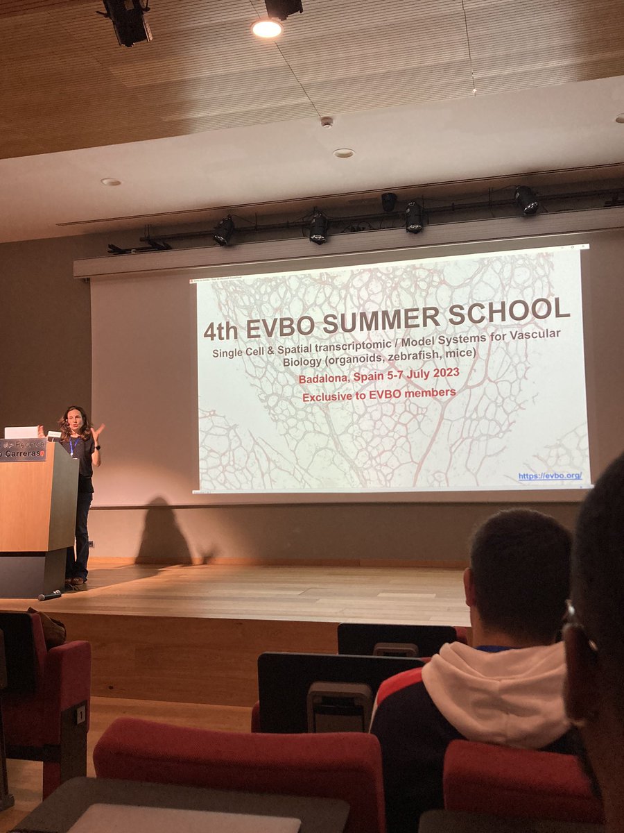 Very excited for the coming 2.5 days - @EVB_Org Summer School in Barcelona! 🥳 Looking forward to meeting new and old faces and discussing science ! Thanks to the organisers for providing young Vascular researchers with such a great meeting. 🧬🧪🥼