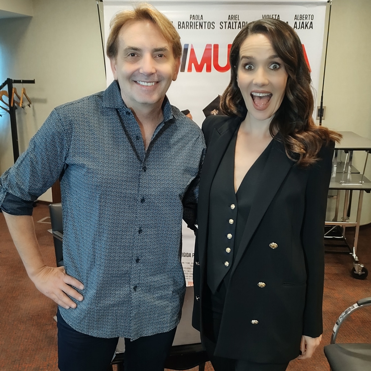 FerLastrico's tweet photo. Siempre es tan agradable charlar con esta mujer! #NataliaOreiro vino a presentar la frenética comedia #CasiMuerta dirigida por el groso de #FernanMiras

 @telefecordoba 
@flecha_lastrico @nataliaoreirosoy @mirasfernan @uipargentina https://t.co/B0JtTJYfO1